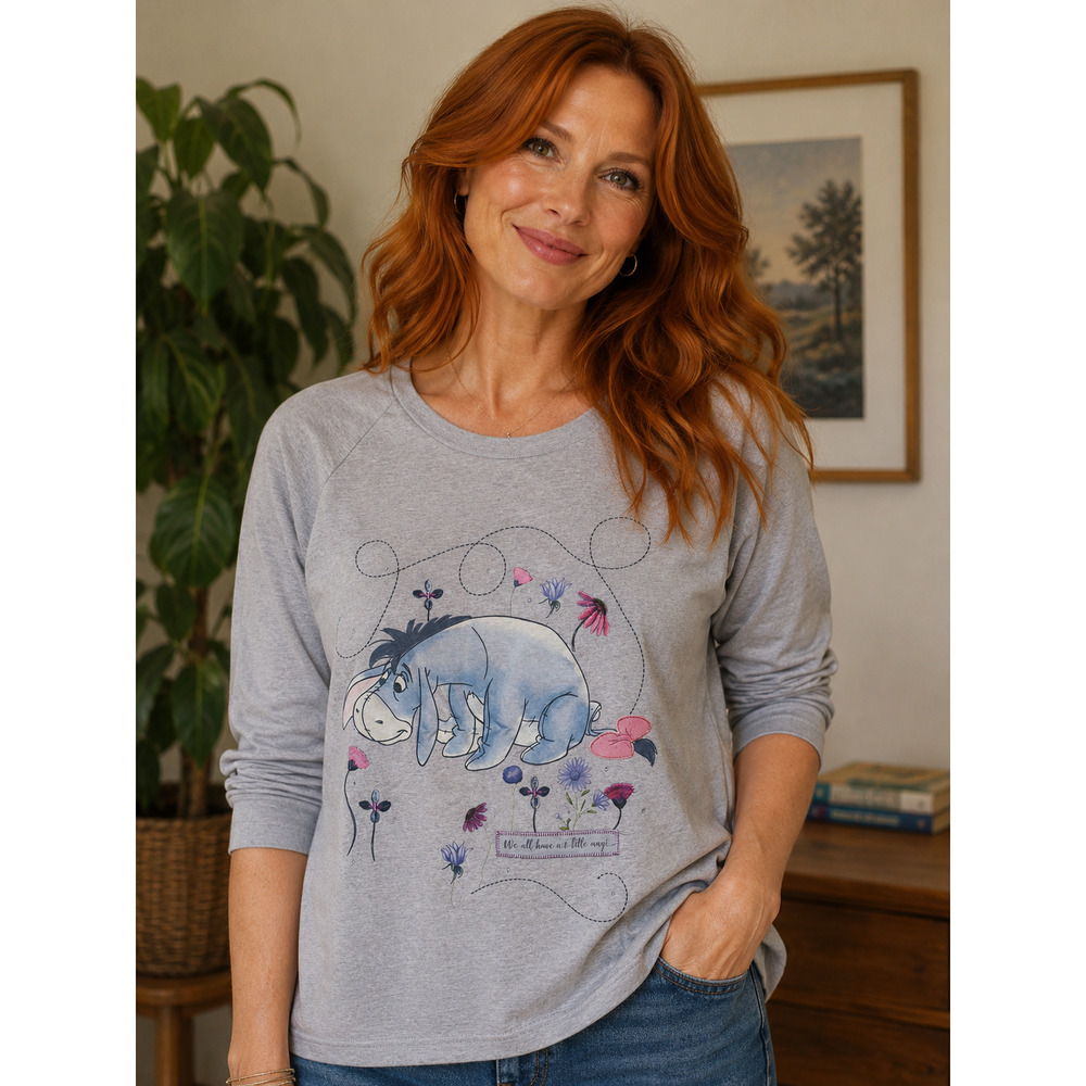 Disney Eyore long sleeve tshirt